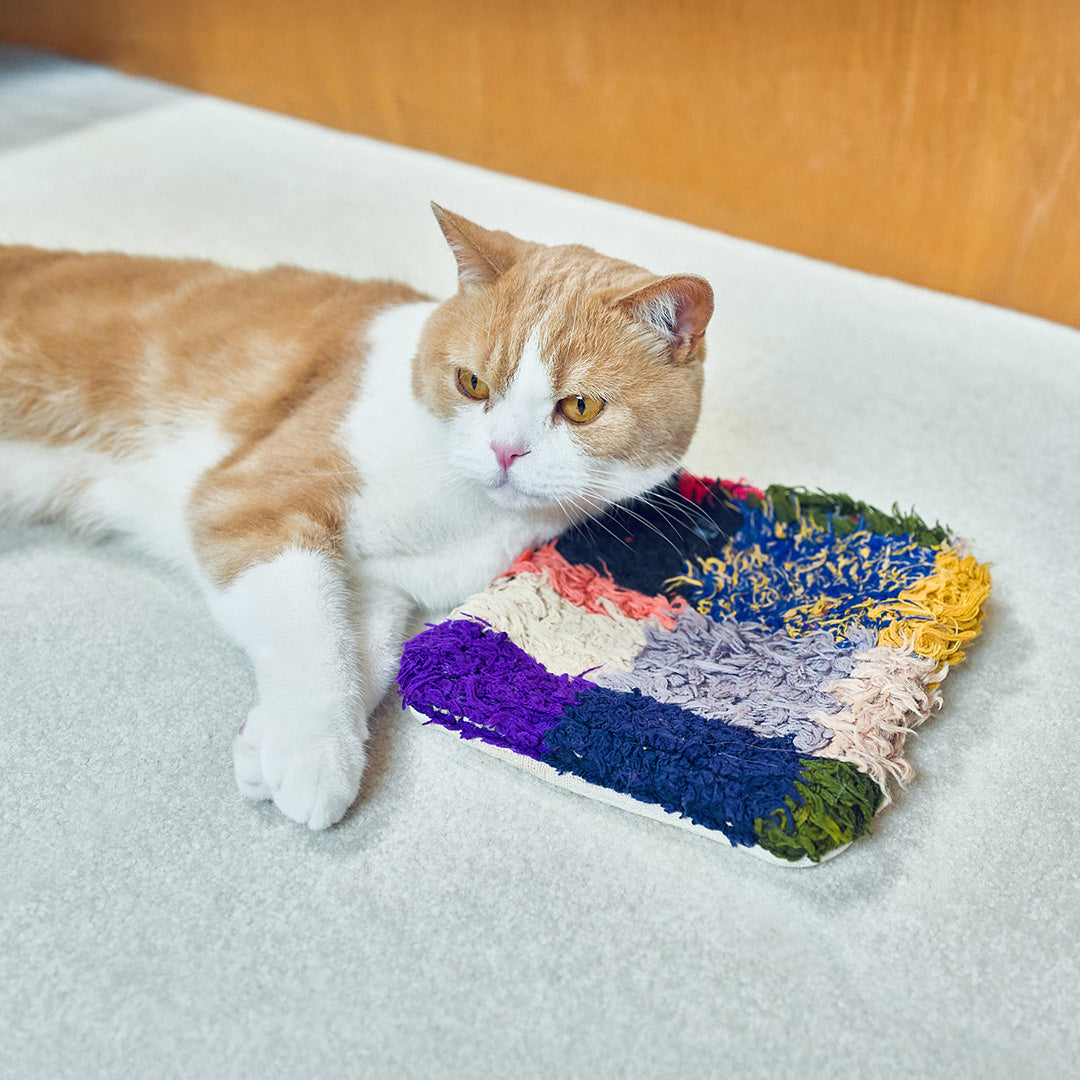 そのままでも、中にタオルなどを詰めても