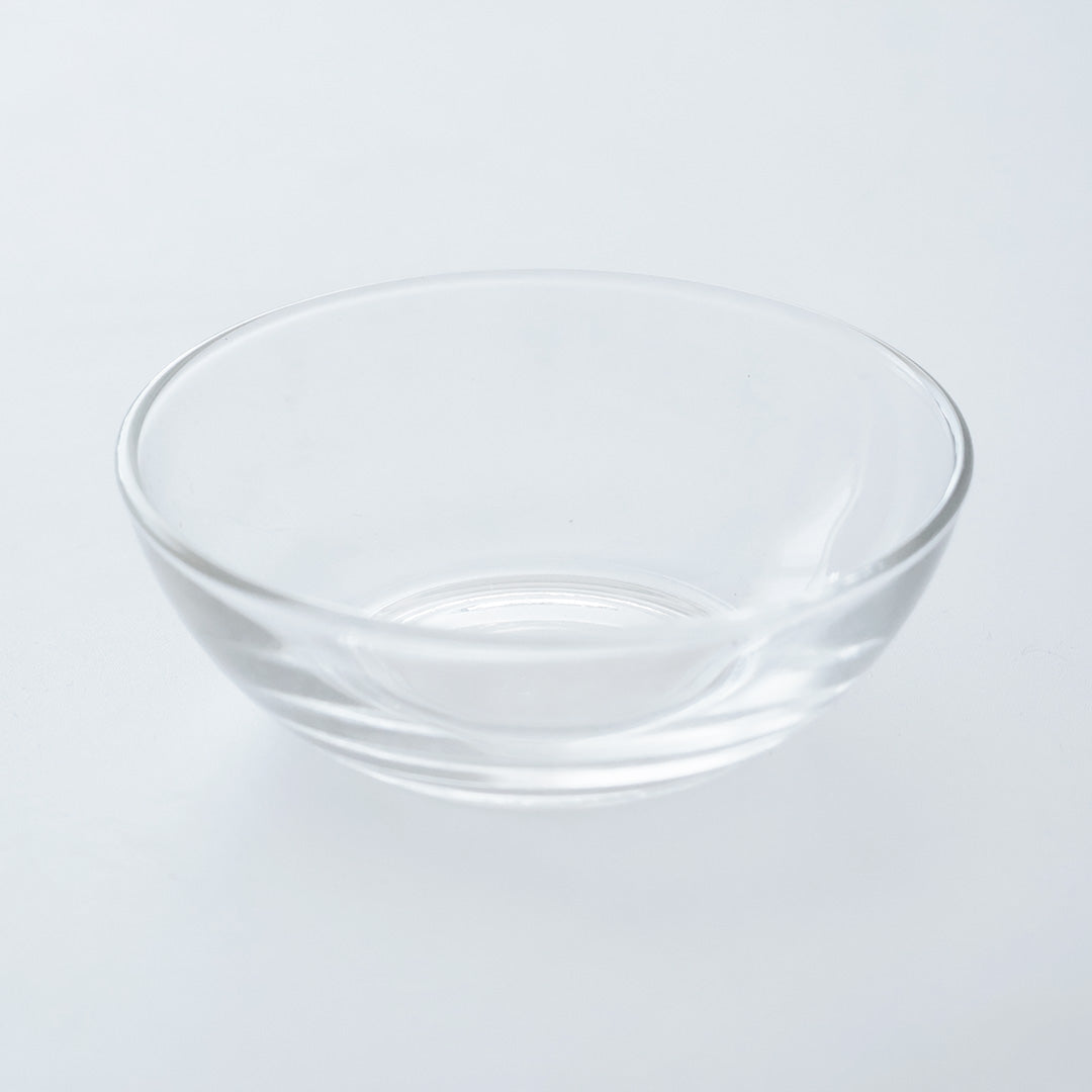 シンプルなガラスボウル