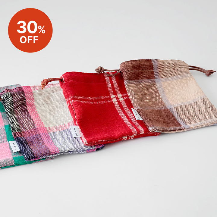 モロッコヴィンテージハイク巾着とコーヒー3Pack (Sサイズ)