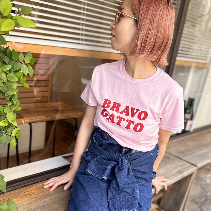 オリジナルTシャツ(BRAVO GATTO)