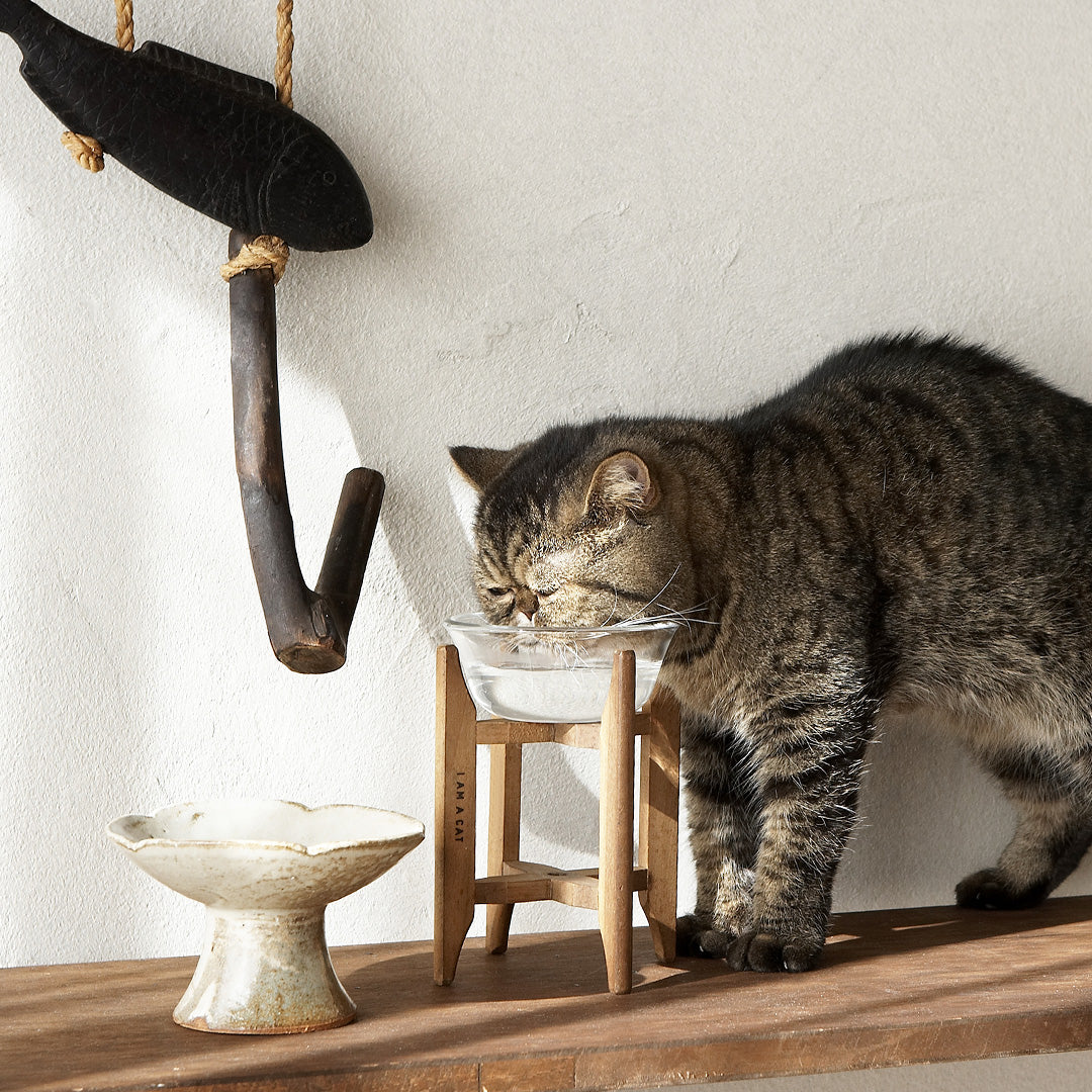 1点ものの古道具の糸巻きを使用したうつわ