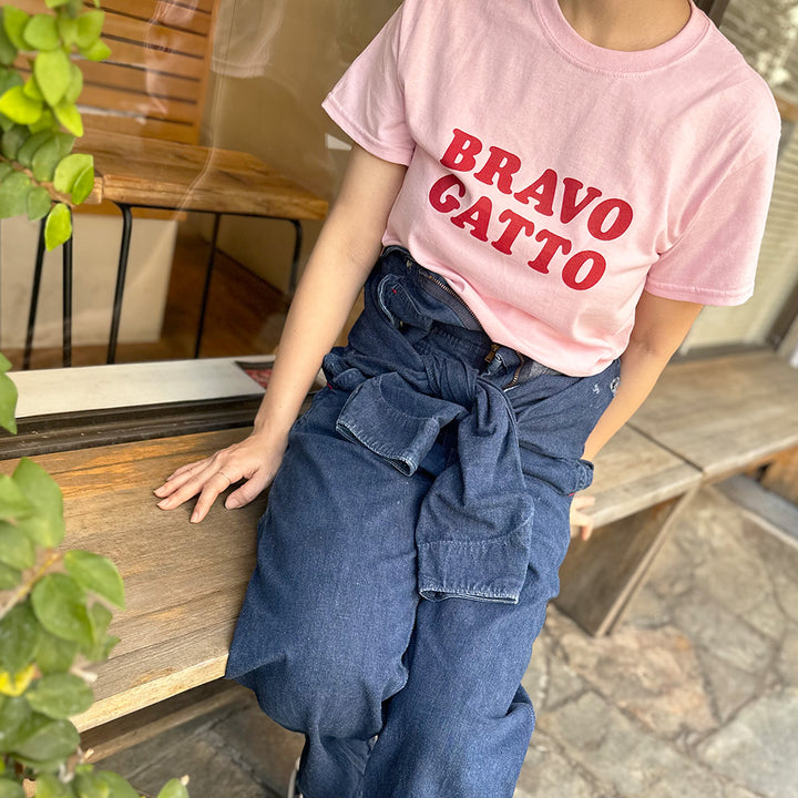 オリジナルTシャツ（BRAVO GATTO）